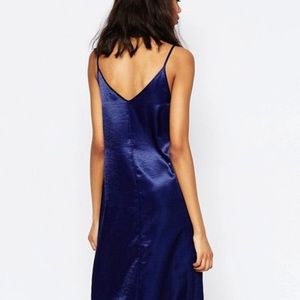 ASOS Dresses - Brand new! ASOS hammered satin midi dress ASOS Dresses - Brand new! ASOS hammered satin midi dress